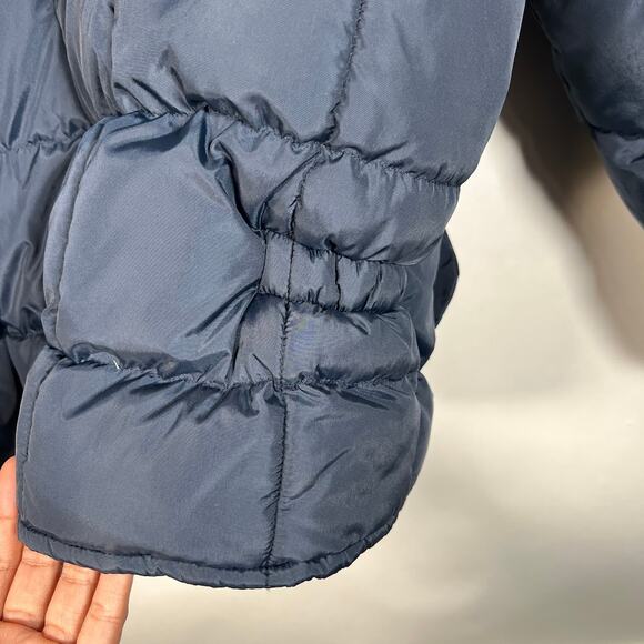 Drysdales Men's Quilted Full Zip Puffer Jacket XL Blue Winter Outdoor *Read - Picture 7 of 11